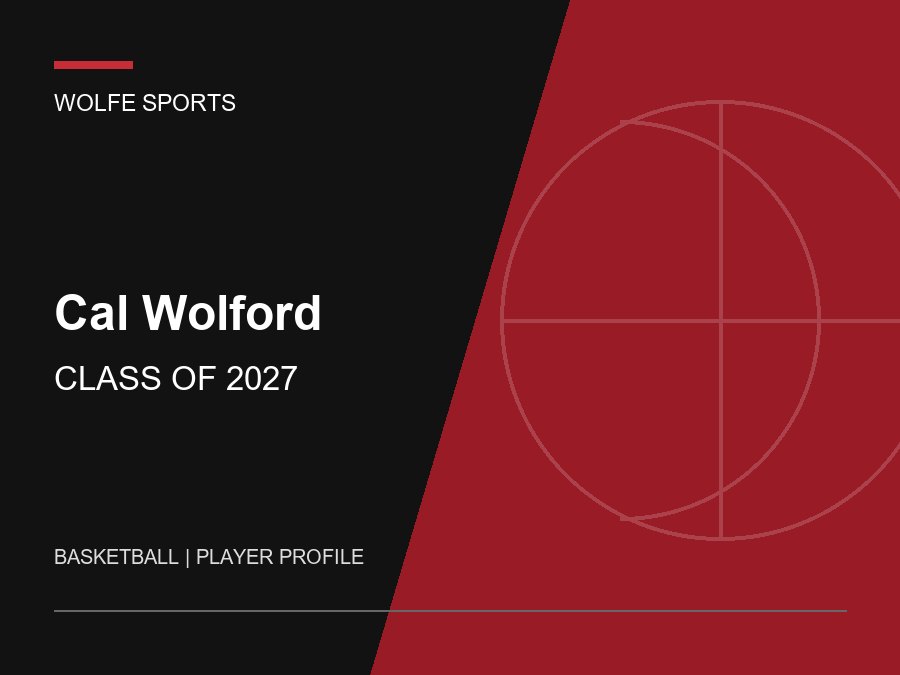 Cal Wolford, Class of 2027 basketball player profile