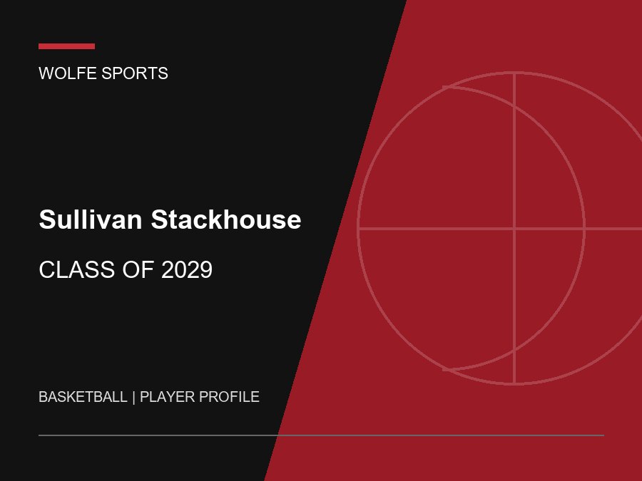 Sullivan Stackhouse, Class of 2029 basketball player profile