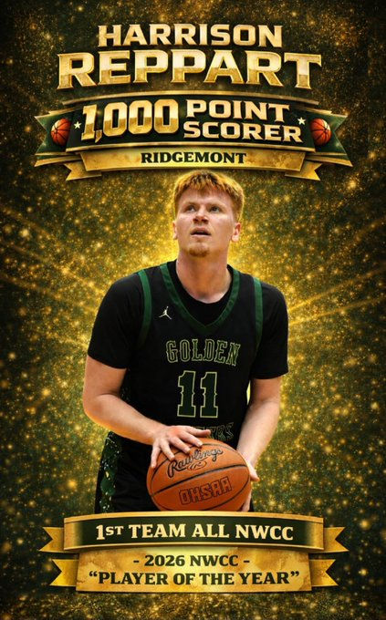 Harrison Reppart: Class of 2026, Senior Season High School Basketball Statistics!