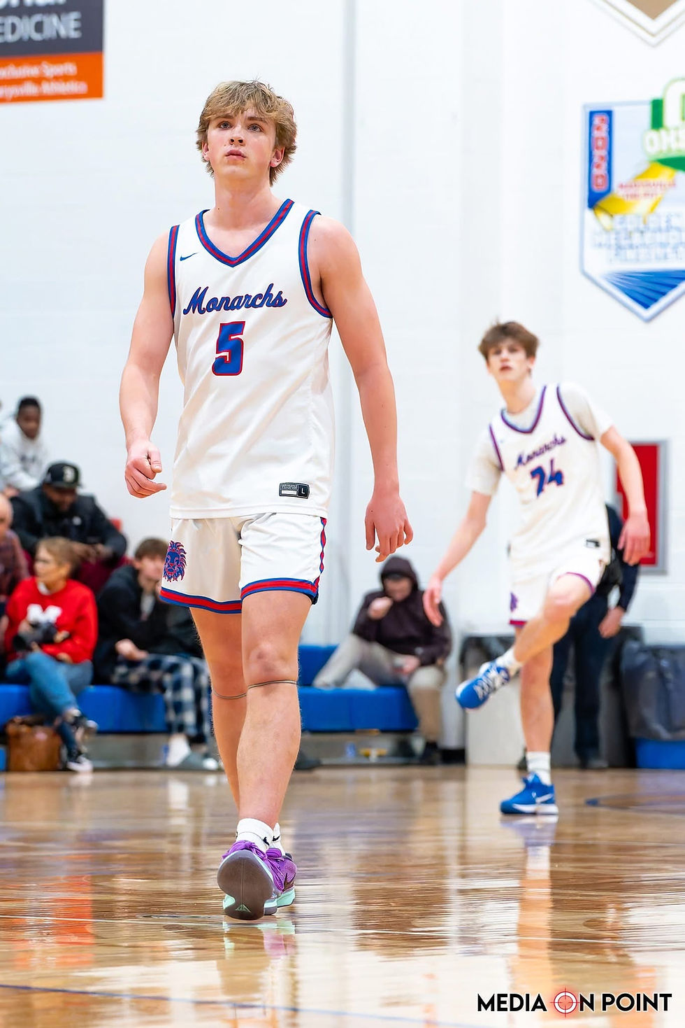 Owen Graves - He is the glue guy of this group, bringing energy, toughness, and effort on every possession. He consistently does the small things that help teams win, creates extra chances with his hustle on the glass, and can score at all three levels when needed. His ability to guard multiple positions is especially important for Marysville, and his presence and versatility are key for a team that does not rely on size.