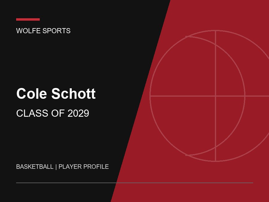 Cole Schott, Class of 2029 basketball player profile
