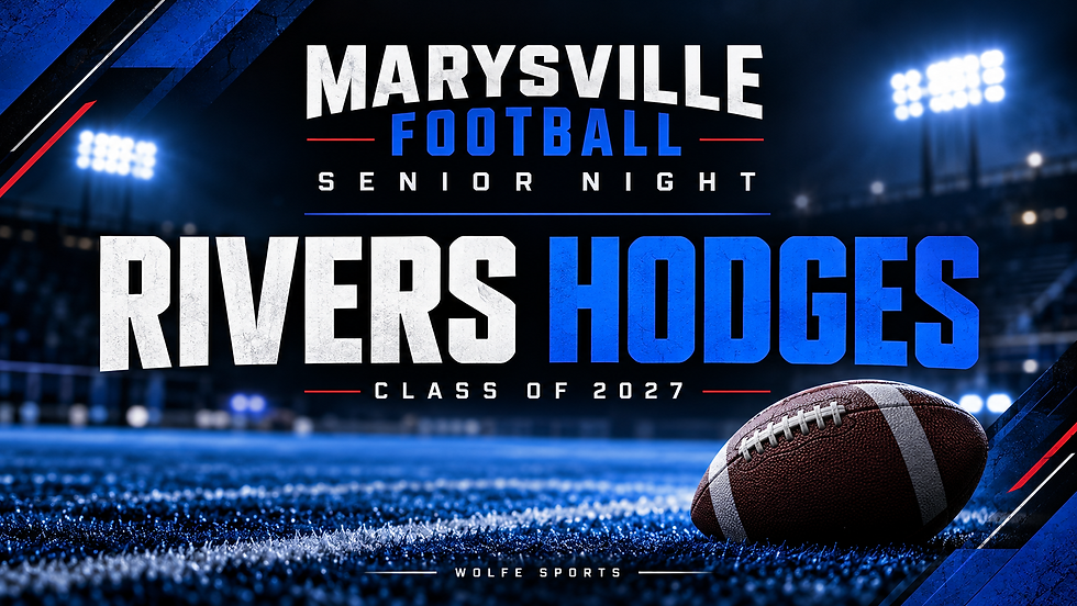 Rivers Hodges’ Two Interceptions Add to Marysville’s Senior Night Celebration — article cover