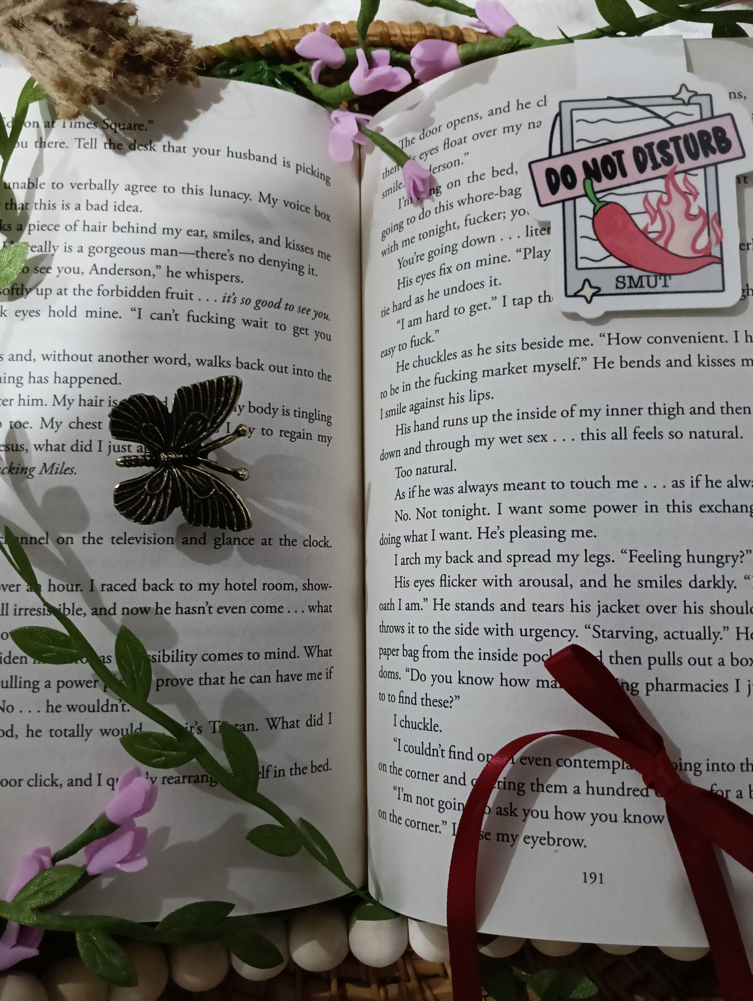Do Not Disturb Magnetic Bookmark