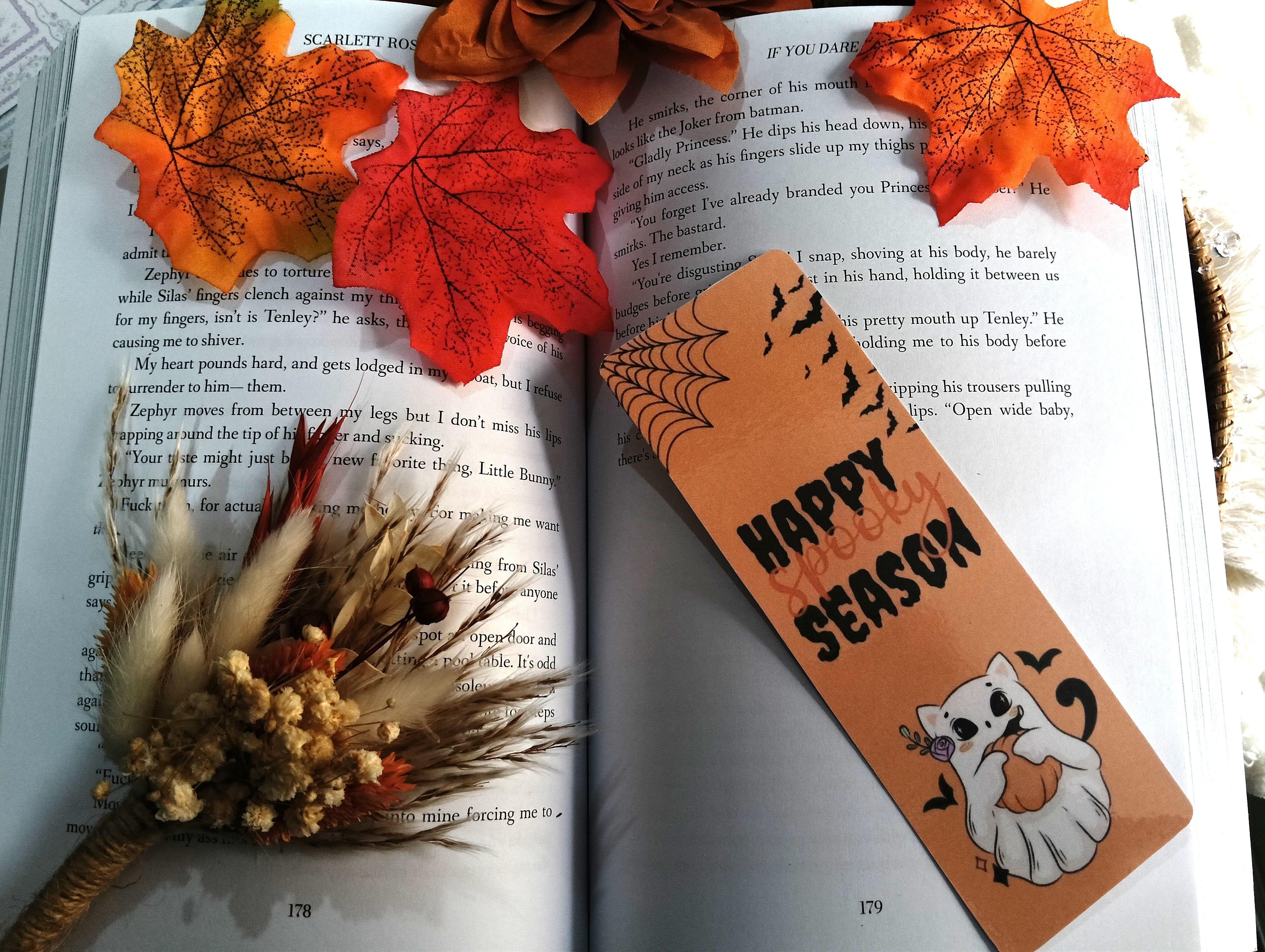 Ghost cat Bookmark