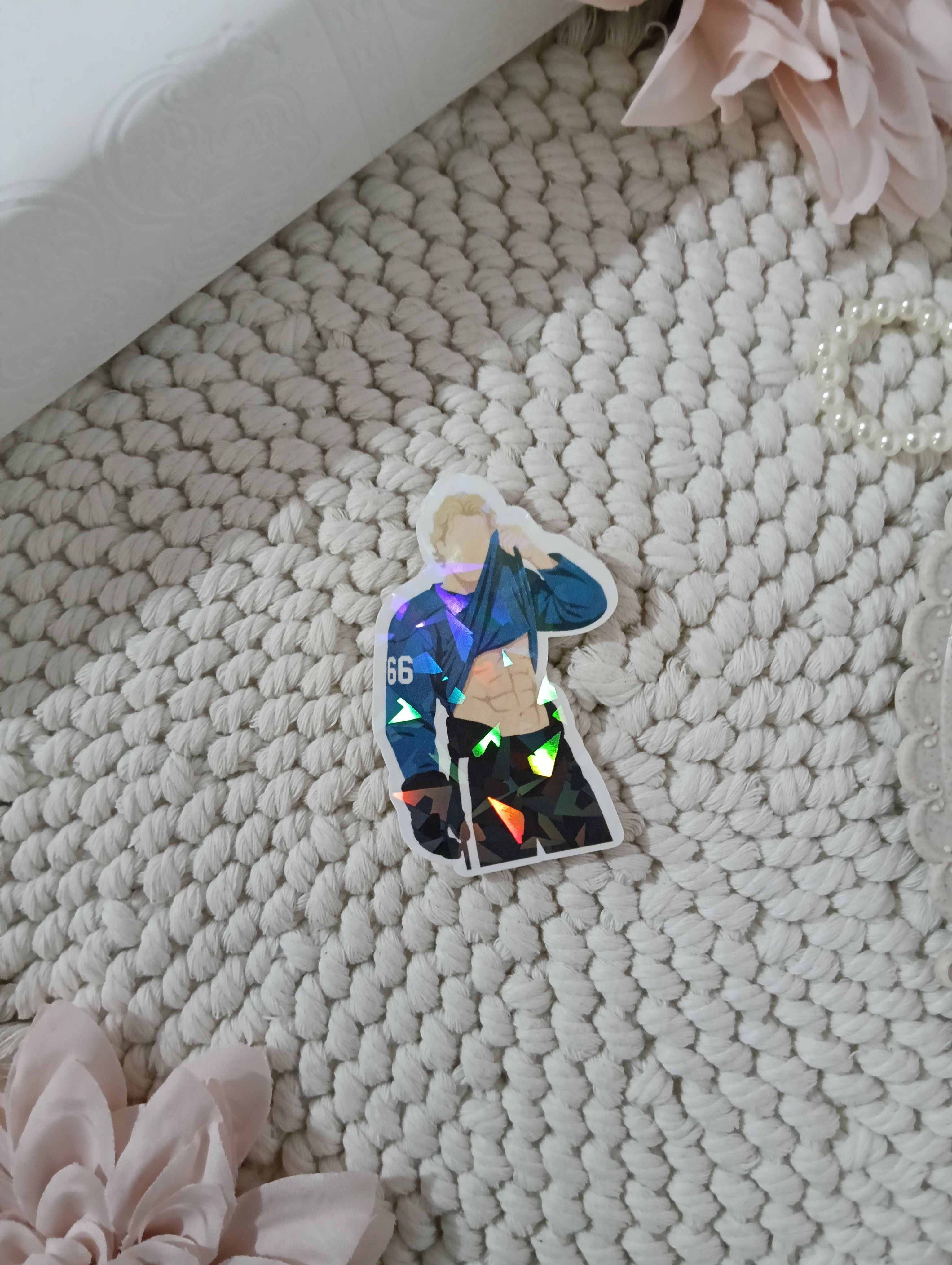 Dean Di Laurentis holographic sticker