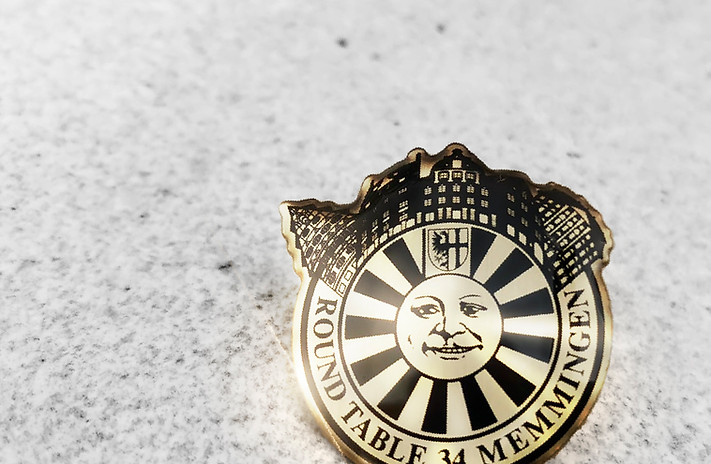 Round Table Memmingen 34 Ehren Pin