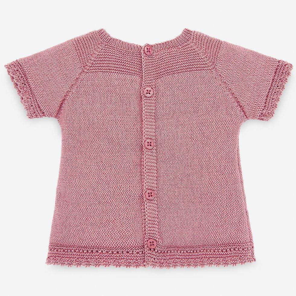 Thumbnail: Paz Rodriguez Knit Top & Bloomers Set.