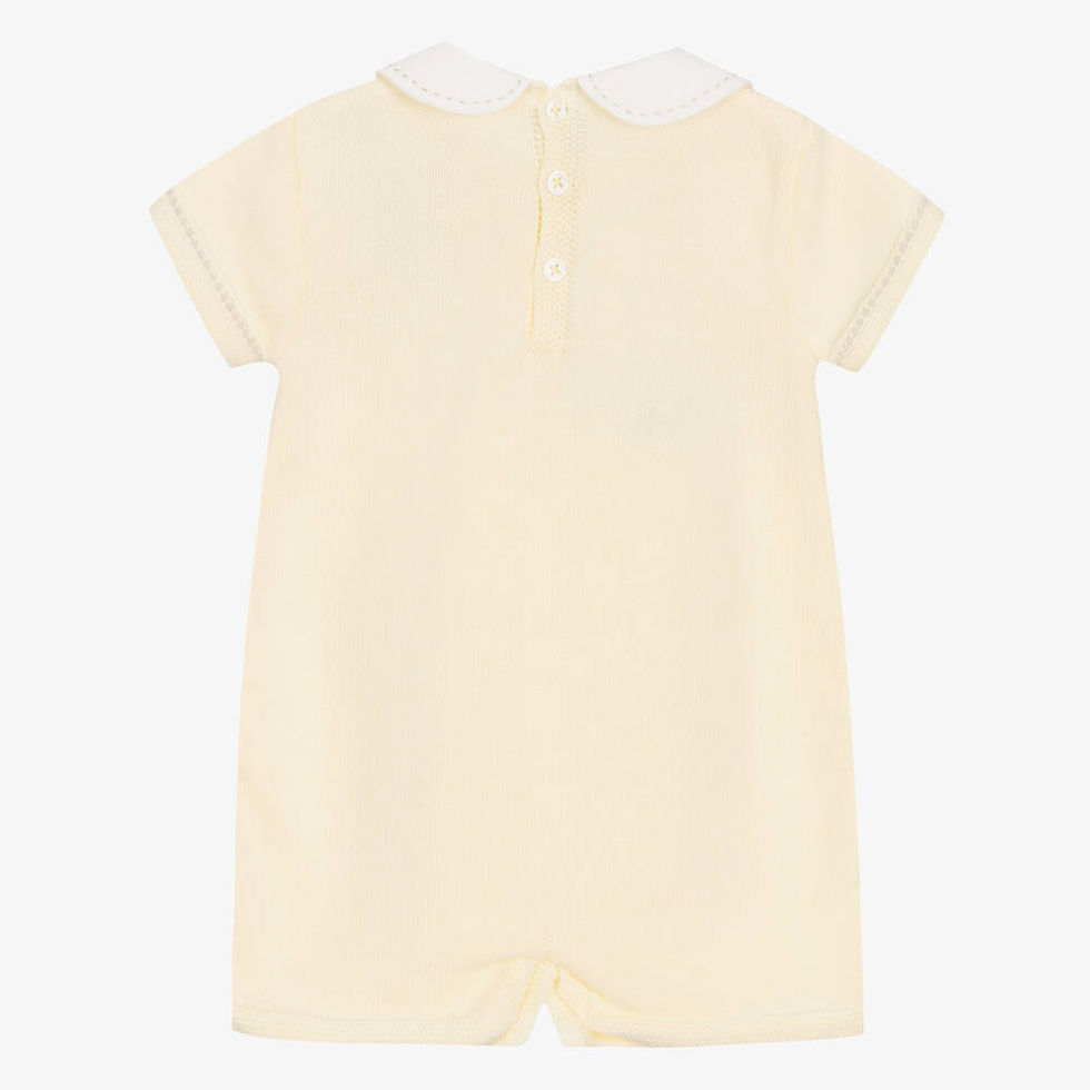 Thumbnail: Yellow Knitted Romper Paz Rodriguez 