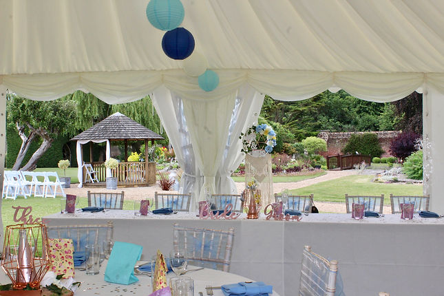 Orangery Suite marquee wedding