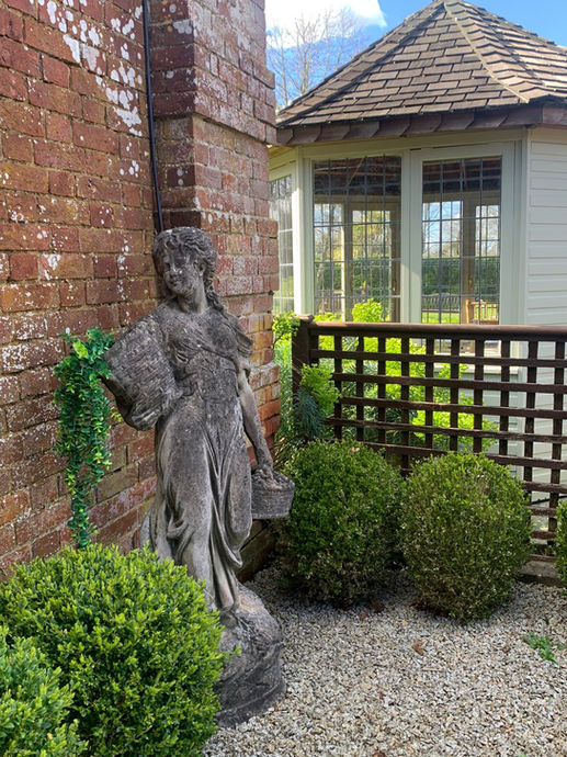 Dorset outdoor marquee wedding walled garden party function venue
