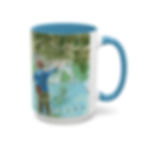 Thumbnail: Fly Fishing Alaska Accent Coffee Mug (11, 15oz)