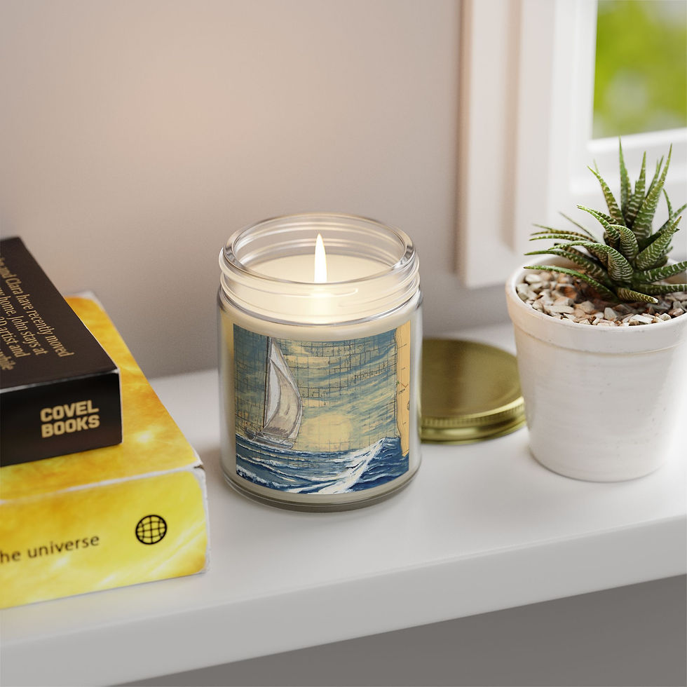 Thumbnail: Vanilla Breeze: Vanilla Scented Candle  (4oz, 9oz)