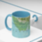 Thumbnail: Fly Fishing Alaska Accent Coffee Mug (11, 15oz)