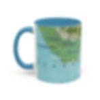 Thumbnail: Fly Fishing Alaska Accent Coffee Mug (11, 15oz)
