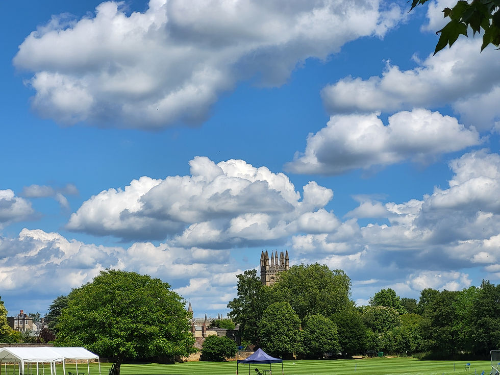 View from the University of Oxford