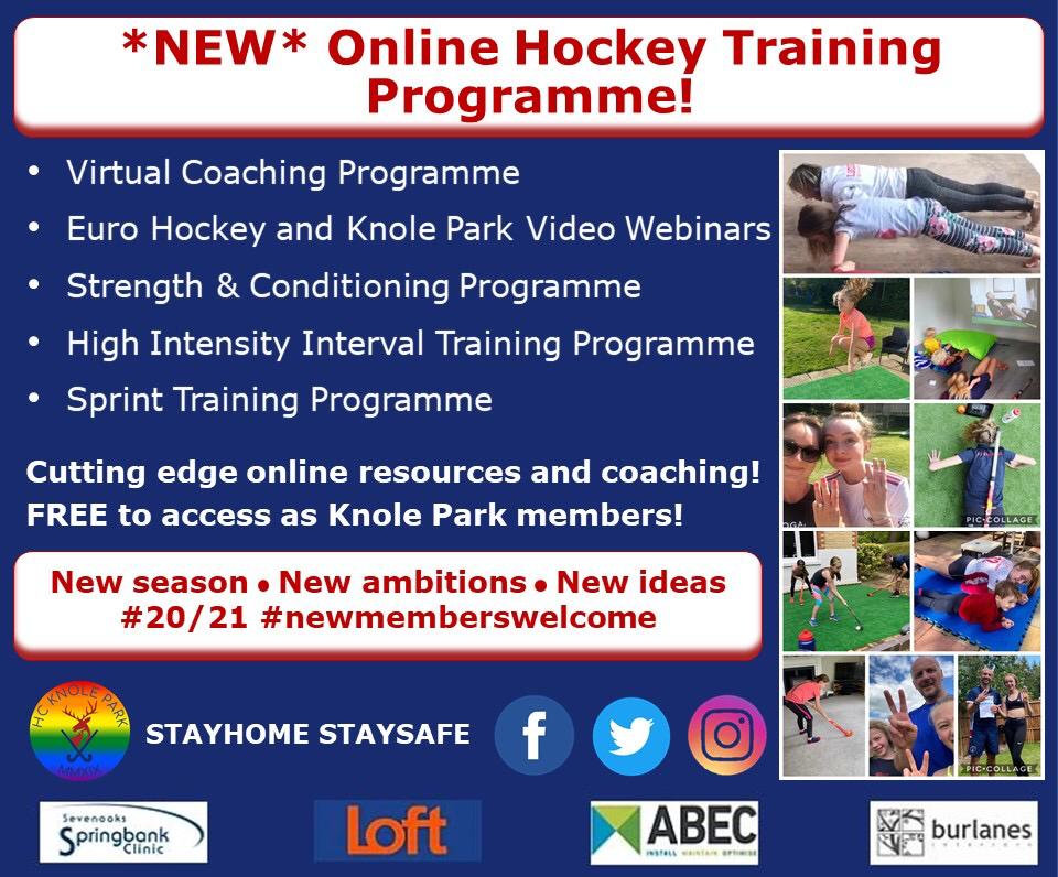 Join Our Online Hockey Training Programme!
