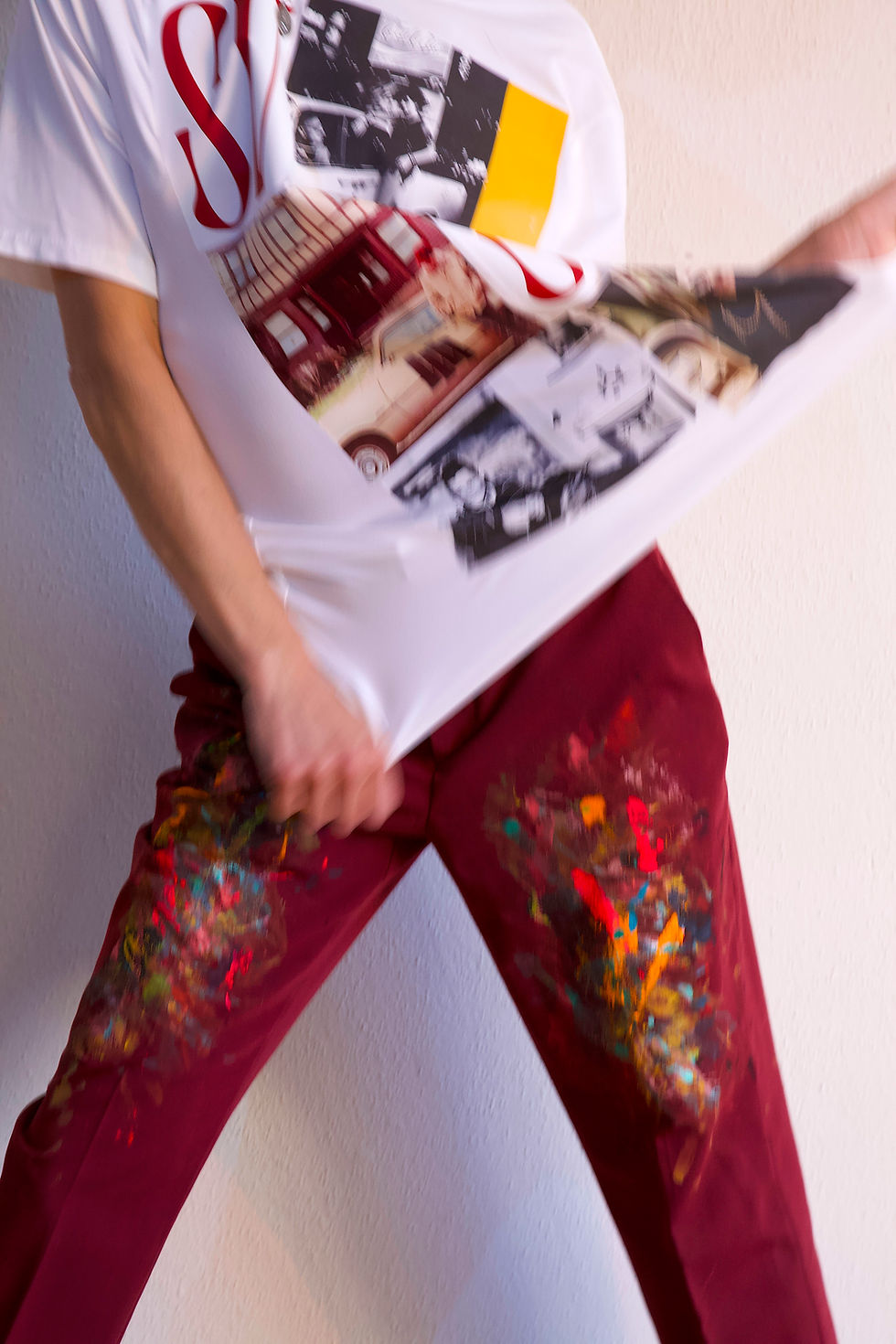 Painter's Pants - Red
