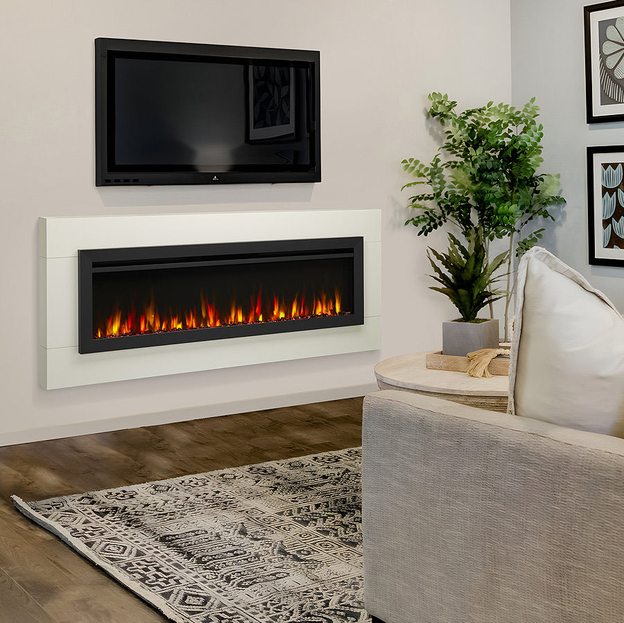 SimpliFire 60" Allusion Slim Linear Electric Fireplace