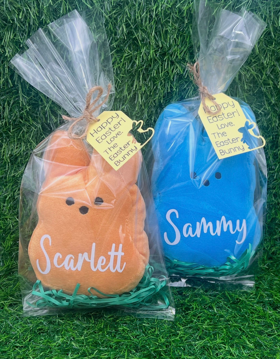 Mini Stuffed Peeps Personalized
