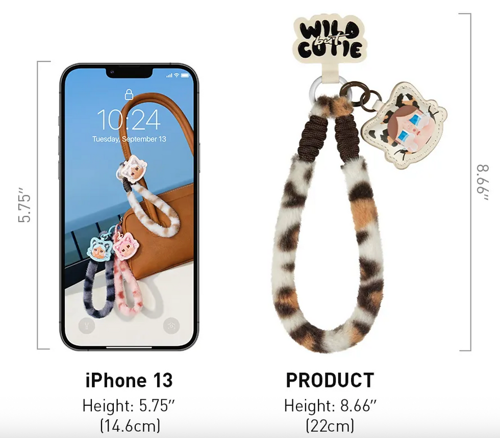 Thumbnail: CRYBABY Wild but Cutie Series - Phone Charm Blind Box