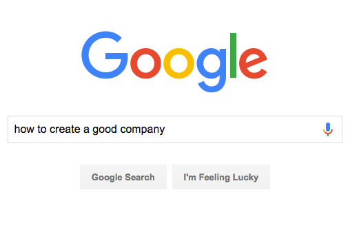 How to create a good company. Step 1: Don't follow any advice blindly