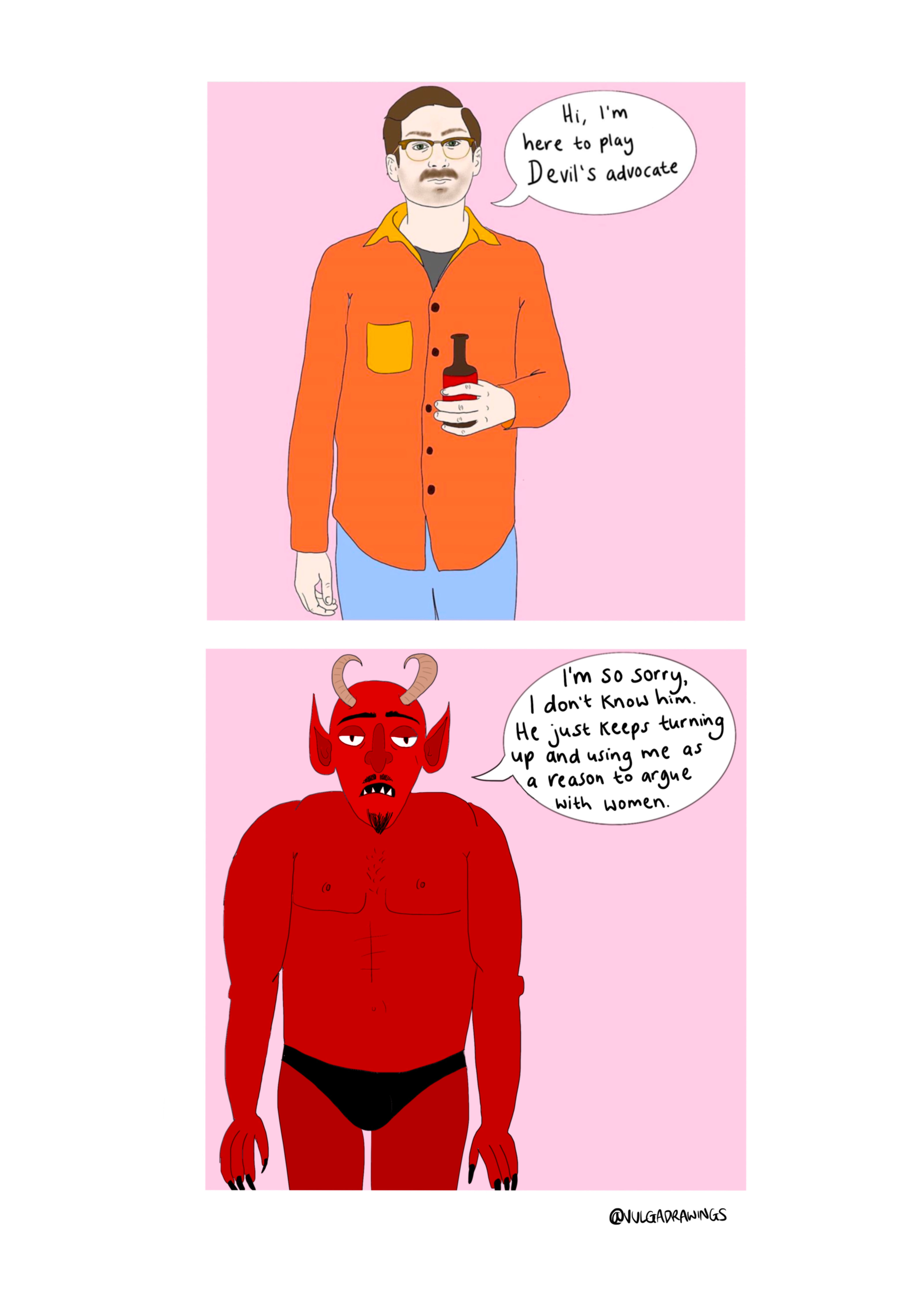 Devil's Advocate Print