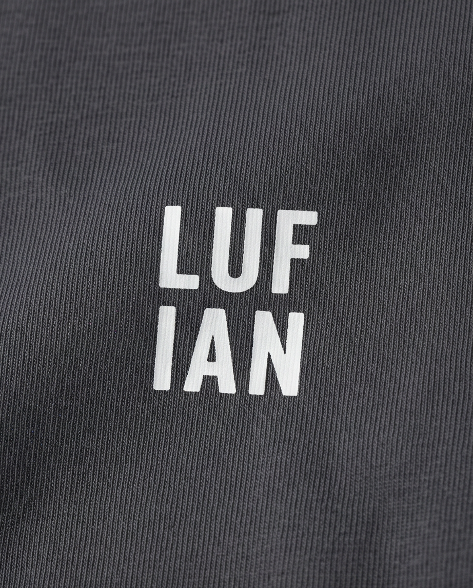 Küçük resim: Lufian Modal Kumaş Antrasit Erkek T-Shirt