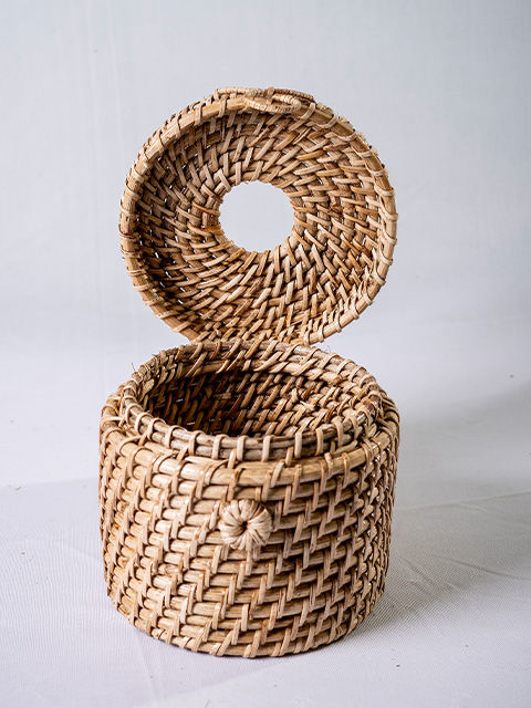 Round Shaped Tissue Box