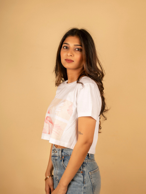 Thumbnail: Flamingo Crop Top