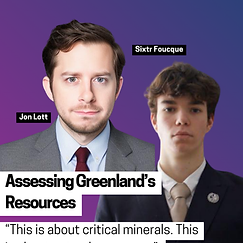 Assessing Greenland’s Resources