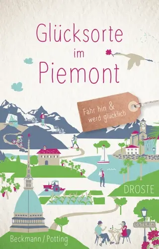 Buchcover Glücksorte im Piemont