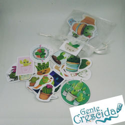 Mini Autocolantes Standart Cactos