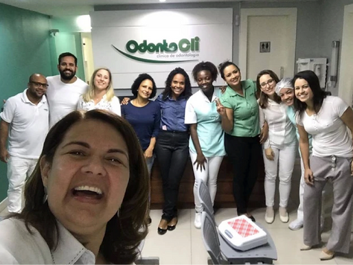 Reunião com a Equipe Odontocli e Consultoria em Gestão, em parceria com o Sebrae.