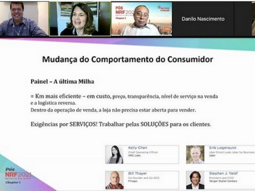 Pós NRF 2021 - Apresentação sobre o maior evento de varejo do mundo, que acontece em Nova Iorque.