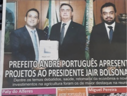 Orgulho em fazer parte deste projeto, ainda mais quando é capa de jornal!