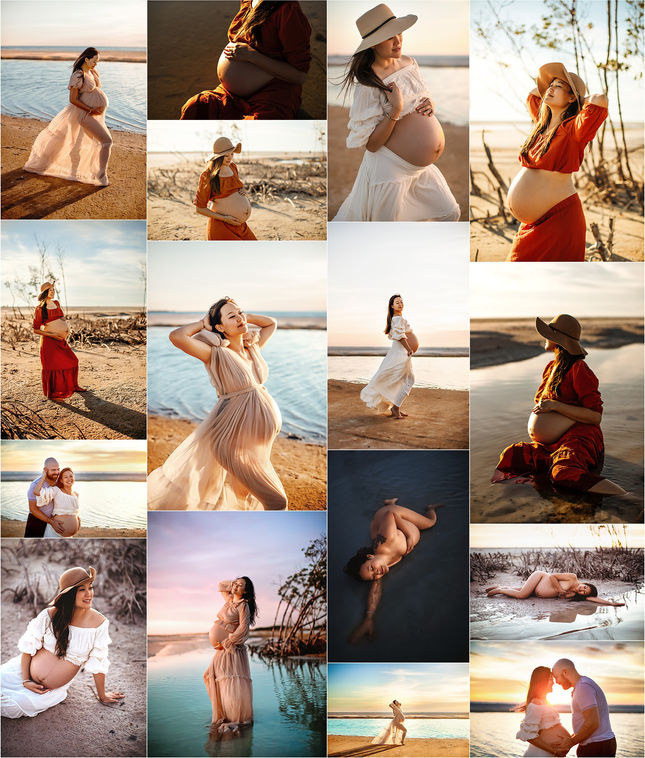 Bumps, Breeze, and Belly Laughs: A Tampa Maternity Session to Remember
