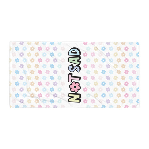 NOTSAD Pastel Beach Towel