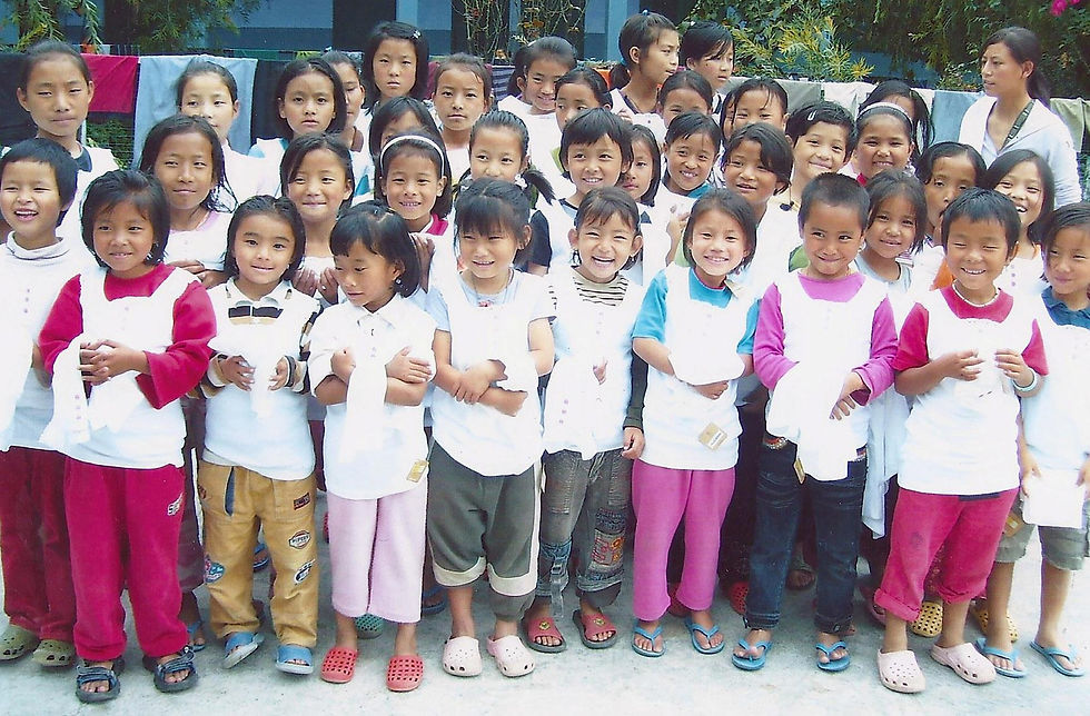 Aid for Tibetan orphans Dharamsala