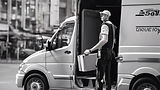 black and white Courier service.jpg