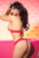 Thumbnail: Red Open Crop Top & Panty