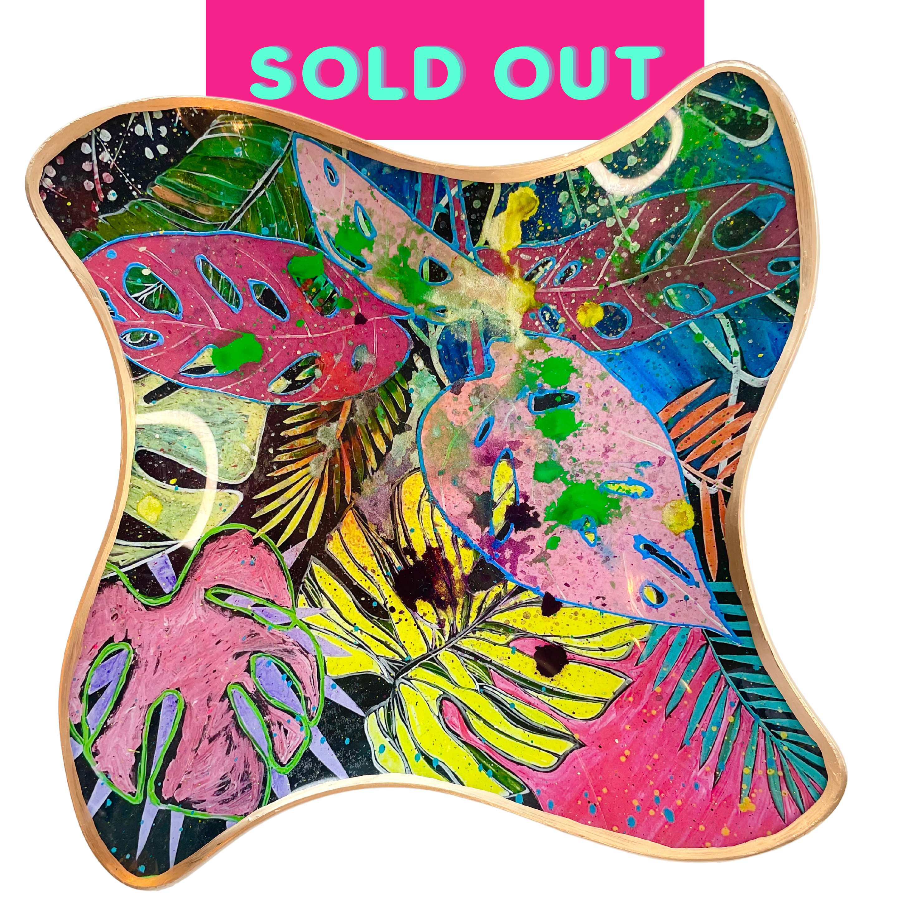 It's a Jungle Out There Candy Dish - Black