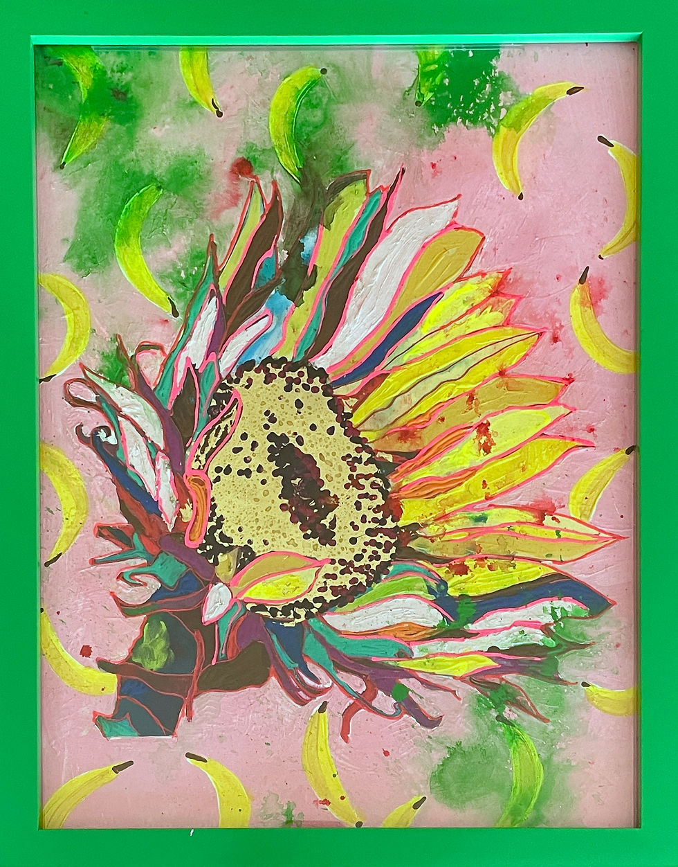 Thumbnail: Sunflower with Bananas