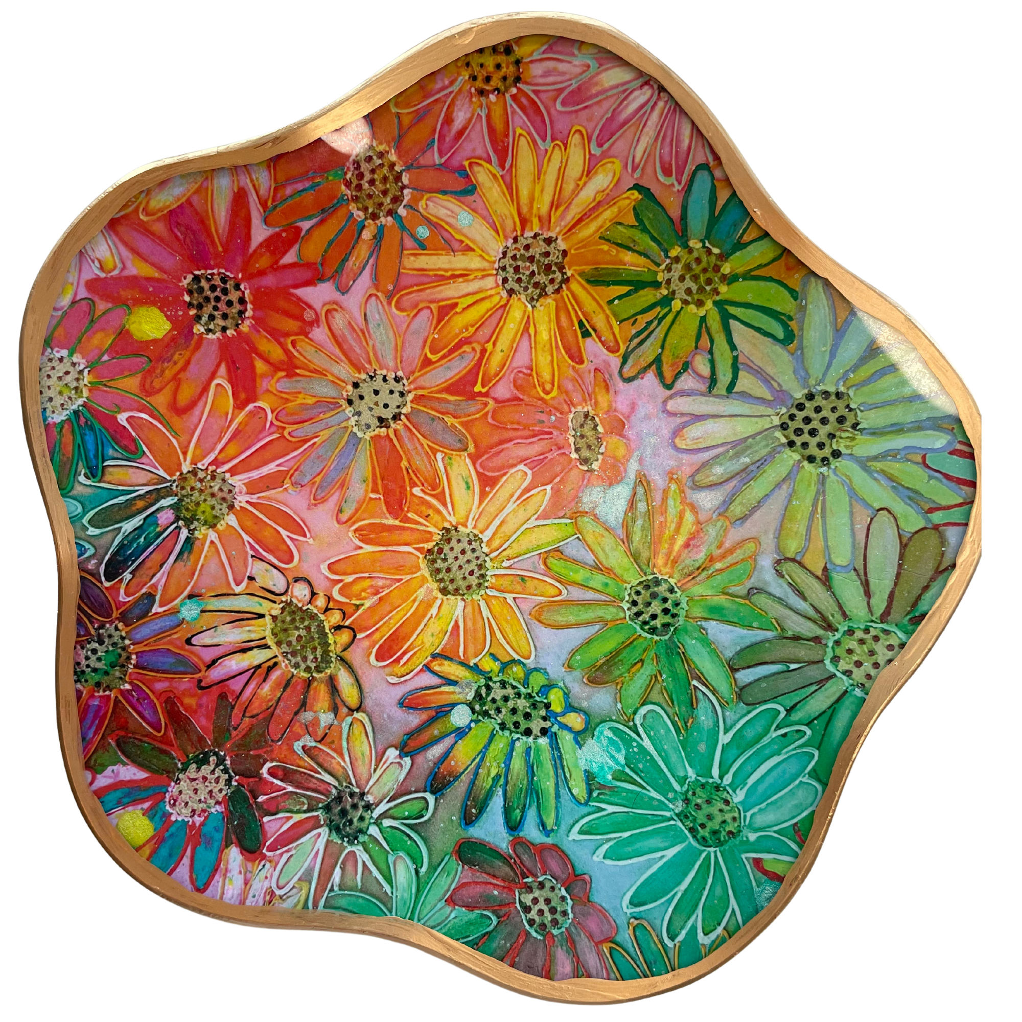 Flower Power Candy Dish