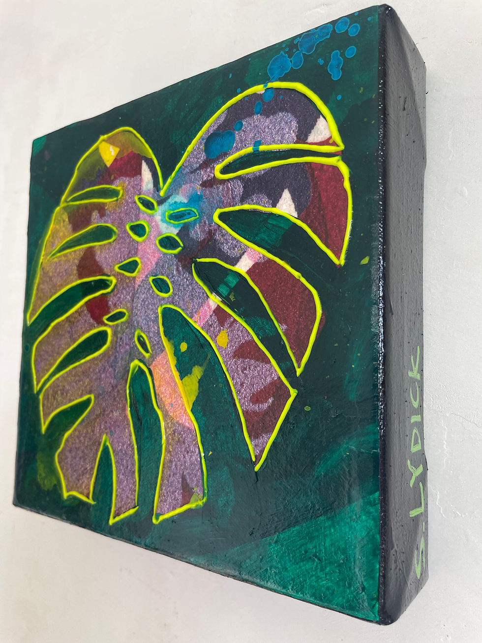 Thumbnail: Mauve Monstera on Emerald