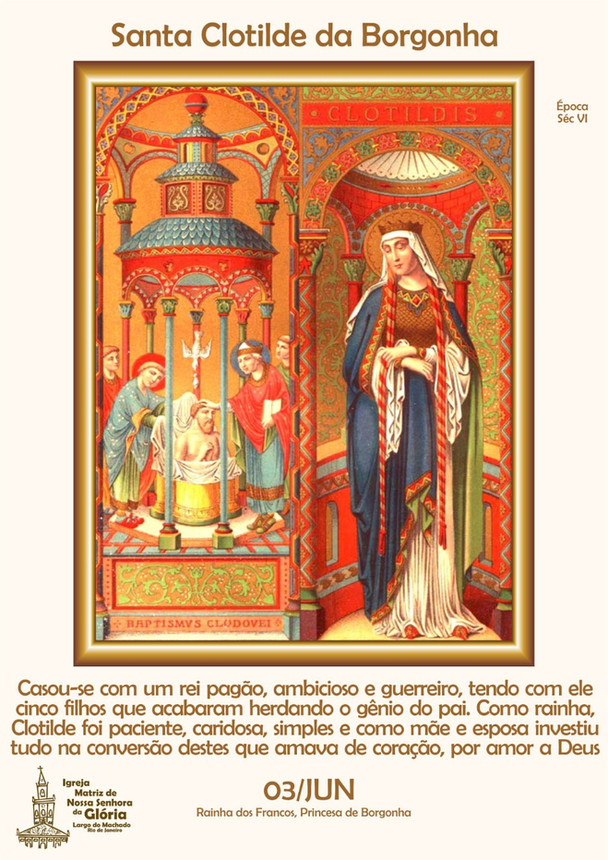 Santa Clotilde de Borgonha