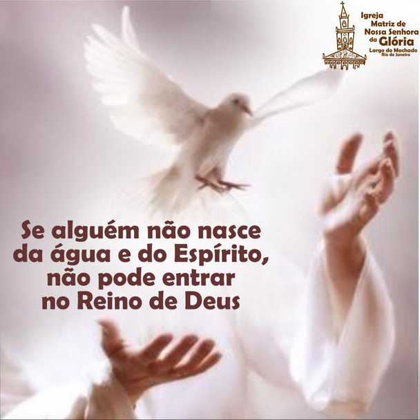 Se alguém não nasce da água e do Espírito, não pode entrar no Reino de Deus.