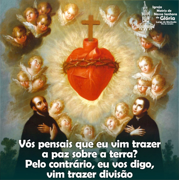 Vós pensais que eu vim trazer a paz sobre a terra? Pelo contrário, eu vos digo, vim trazer divisão.