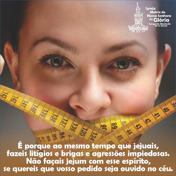 “É porque ao mesmo tempo que jejuais, fazeis litígios e brigas e agressões impiedosas.
