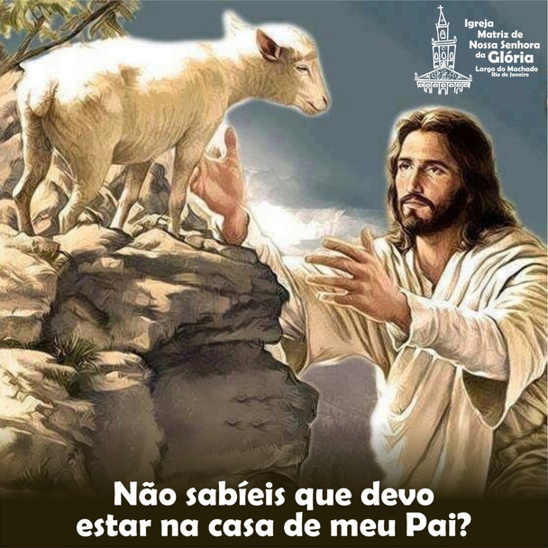 Não sabíeis que devo estar na casa de meu Pai?