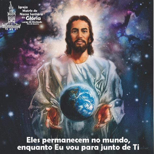 Eles permanecem no mundo, enquanto Eu vou para junto de Ti.